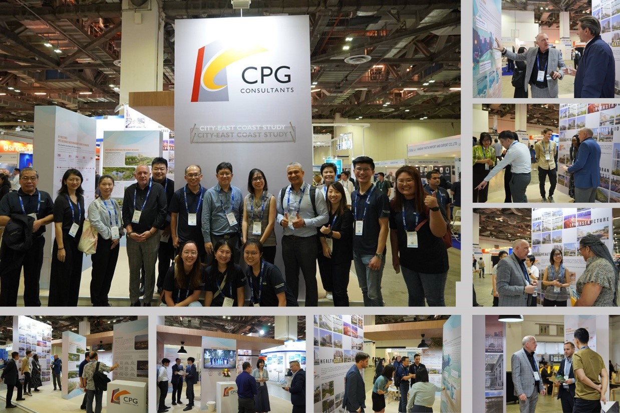 CPG Consultants and the Climate Resilience Team at the Water Expo@Singapore International Water Week 2024