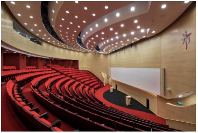 The 541-seat auditorium in Tan Tock Seng Hospital